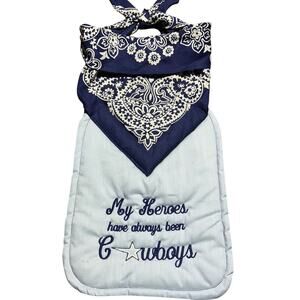 Baby Bib My Heros have always been cowboys